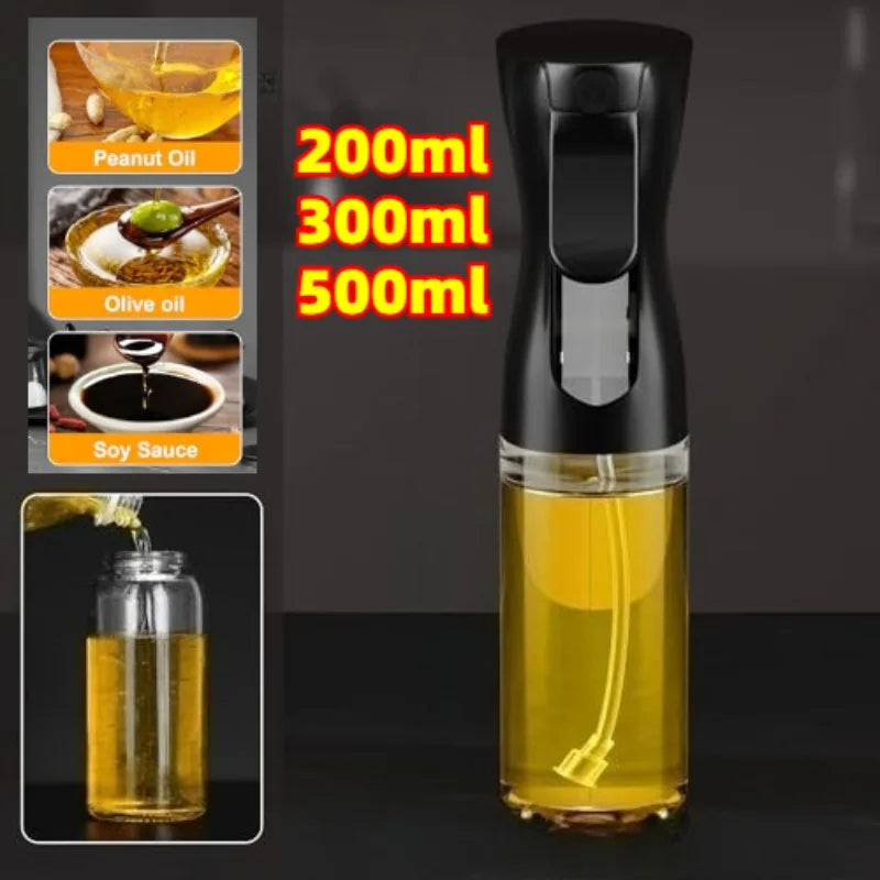 200/300/500ml Oil Spray Bottle BBQ Cooking Olive Oil Sprayer Kitchen Baking Oil Spray Empty Bottle Vinegar Bottle Oil Dispenser